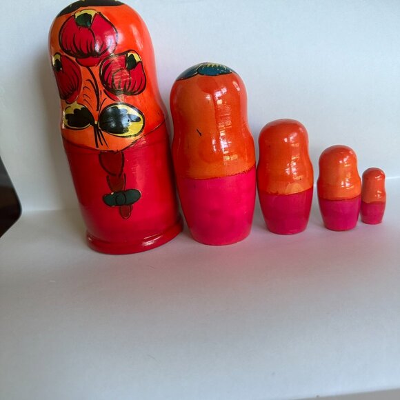 Russian Nesting Doll-Vintage - Picture 3 of 4